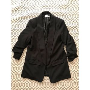 EUC Black Collared Blazer